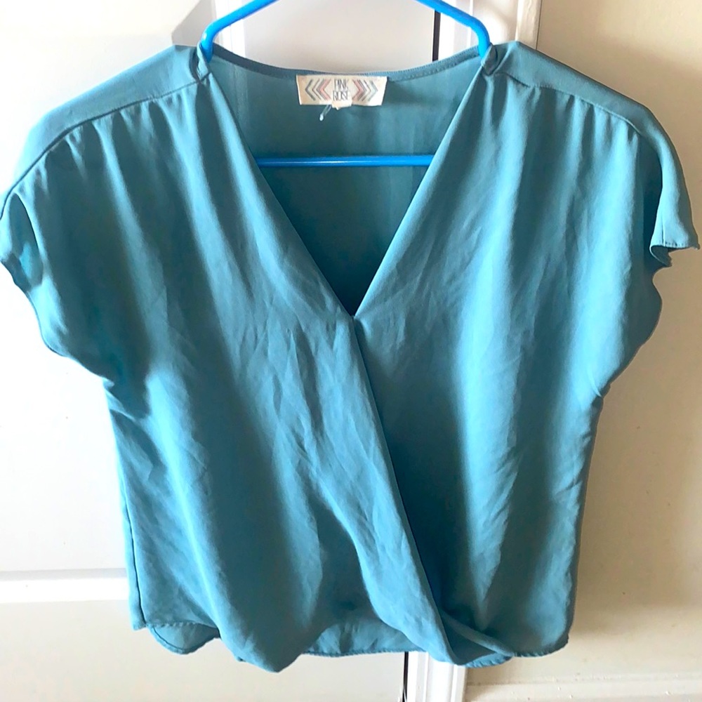 Short sleeve blouse